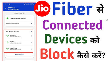 Block Any Connected Device From Jio Fiber || Jio Fiber Se Connect Device Ko Block Kaise Kare.