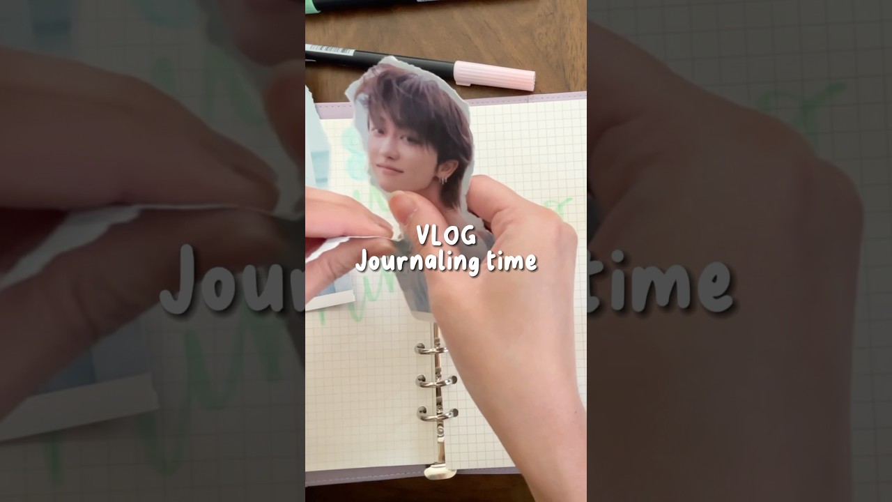 Journal spread for The8 🥰 