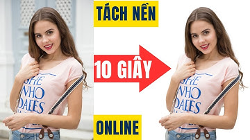 Tách nền ảnh trong 10 giây | Remove background online