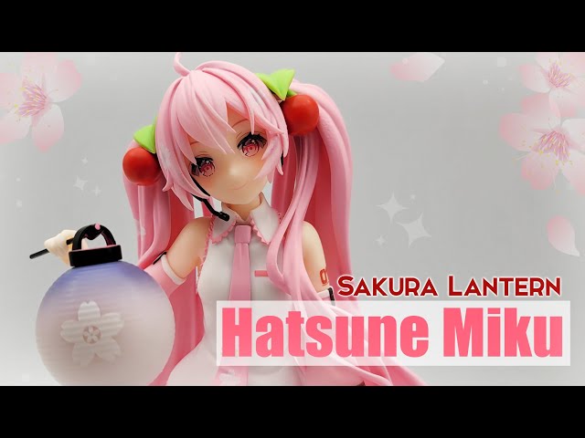 Hatsune Miku / Sakura Lantern Figure Unboxing 🌸 - YouTube