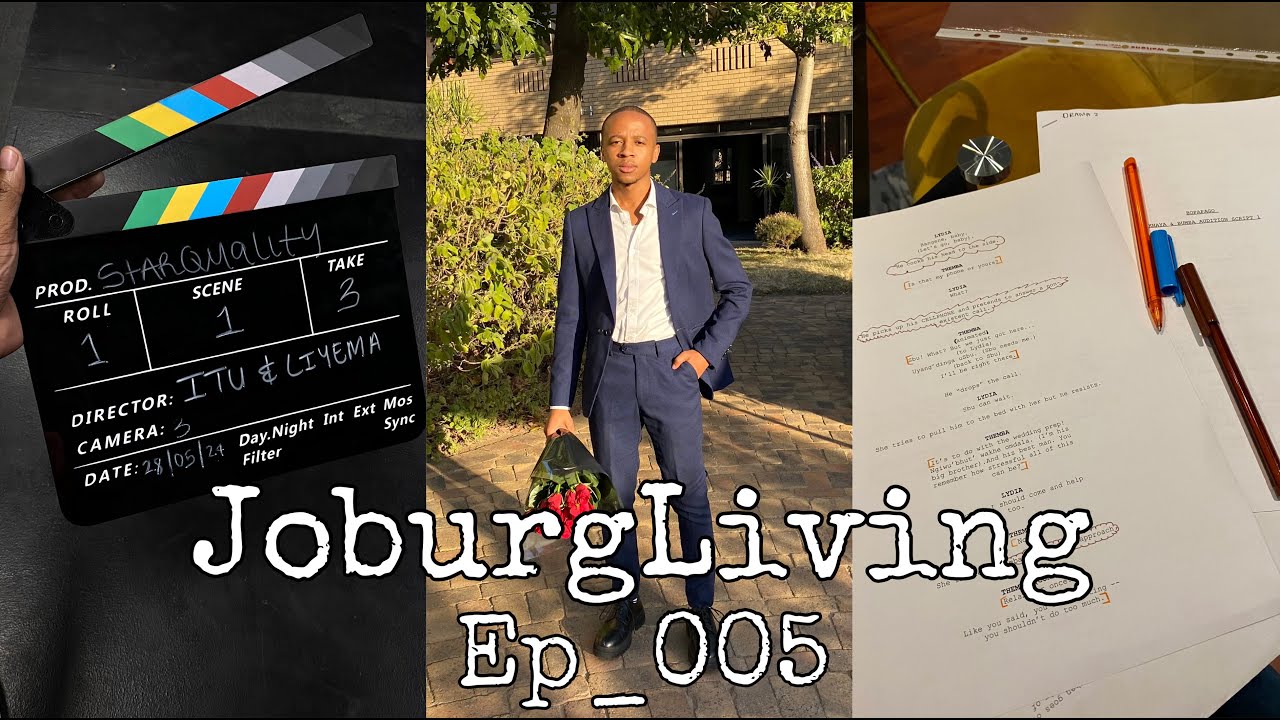 JoburgLiving #5 : BTS ON-SET/ SHOOTING A SCENE/ FILM STUDENT