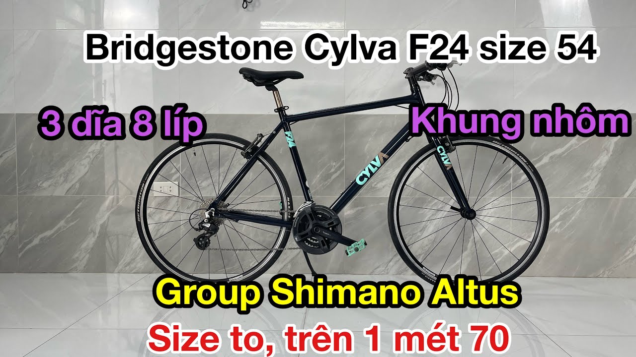 BRIDGESTONE CYLVA F24 SIZE 54 | giá 