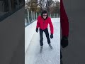 Fabio jackson iceskating for the first time