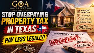 Texas Property Tax 2026: How to Pay Less — 13 Steps, Exemptions & Forms