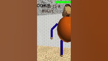 The Bully Got Taken Down | Baldi’s Basics