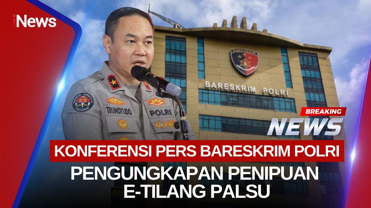 🔴BREAKING NEWS - BARESKRIM POLRI UNGKAP KASUS PENIPUAN E-TILANG PALSU (25/02)
