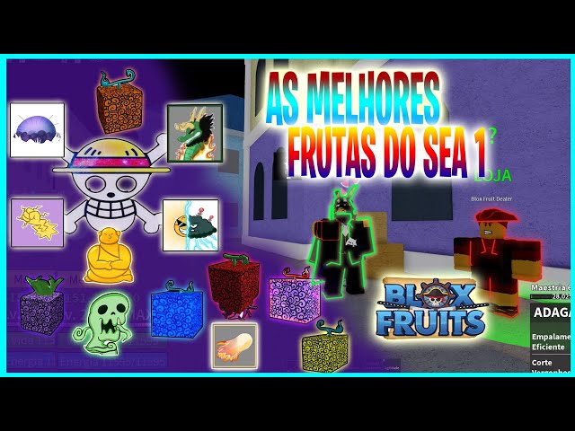 Manoo eu ganhei a melhor fruta do sea 1 no blox fruits😱 #roblox #blox, fruit