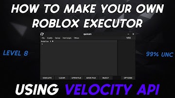 How To Make Your Own Roblox Executor Using Velocity API | Quorum API | 98% UNC & Level 8 | Working