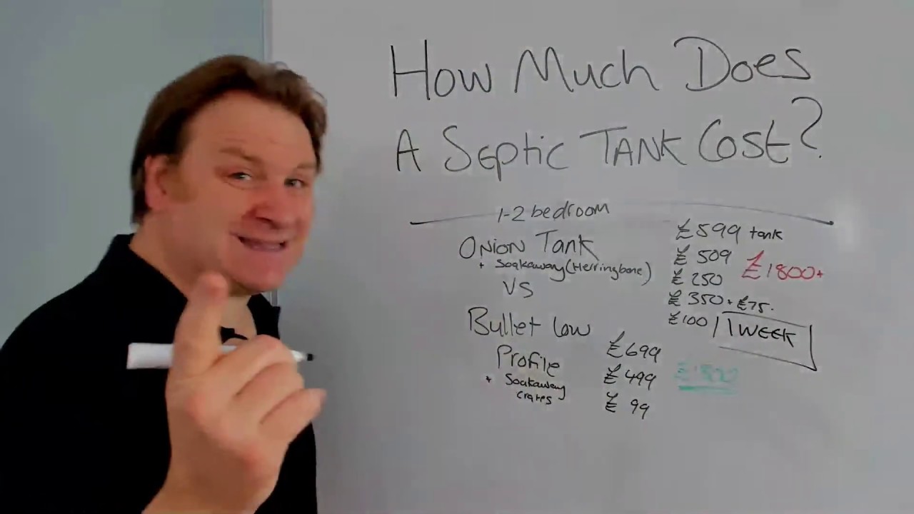 How Much Does A Septic Tank Cost