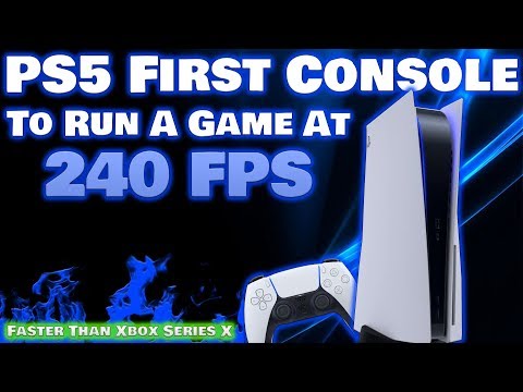 Sony Confirms PS5 Exclusive Is 240fps For The First Time