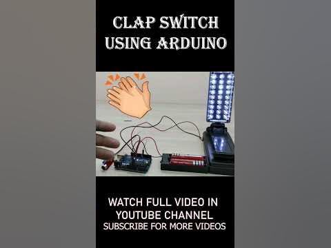 How to make Clap Switch using Arduino Uno #arduinoproject #arduino ...