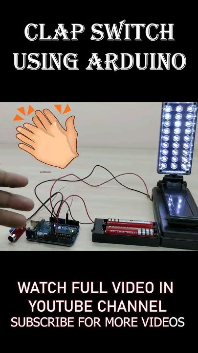 How to make Clap Switch using Arduino Uno #arduinoproject #arduino ...