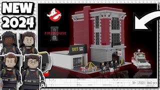 GIANT LEGO UCS GHOSTBUSTERS FIREHOUSE SET!!! (HALLOWEEN SPECIAL)