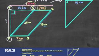 Mencari besaran bidang datar jajaran genjang menggunakan theorema
pythagoras [21 smp 2010] kunjungi http://ypic.or.id untuk lebih banyak
video . yayasan pend...