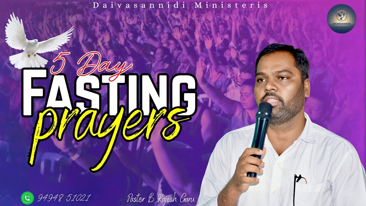 🔴#LIVE DAY 5 of 40 days fasting prayer - YouTube