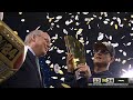 [FULL] The Michigan Wolverines HOIST the CFP National Championship Trophy | ESPN College Football