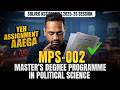 MPS 2 Assignment June 2026 | IGNOU MPS 002 Solved Assignment PDF | IGNOU Solved Assignment