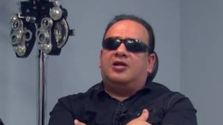 Navy Veteran blind for 19 years sees hope again.