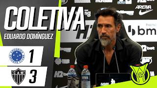 COLETIVA EDUARDO DOMÍNGUEZ | AO VIVO | Cruzeiro x Atlético-MG - Brasileirão 2026