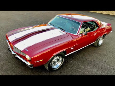 Test Drive 1969 Chevrolet Camaro Z-28 DZ302 4 Speed Fully
