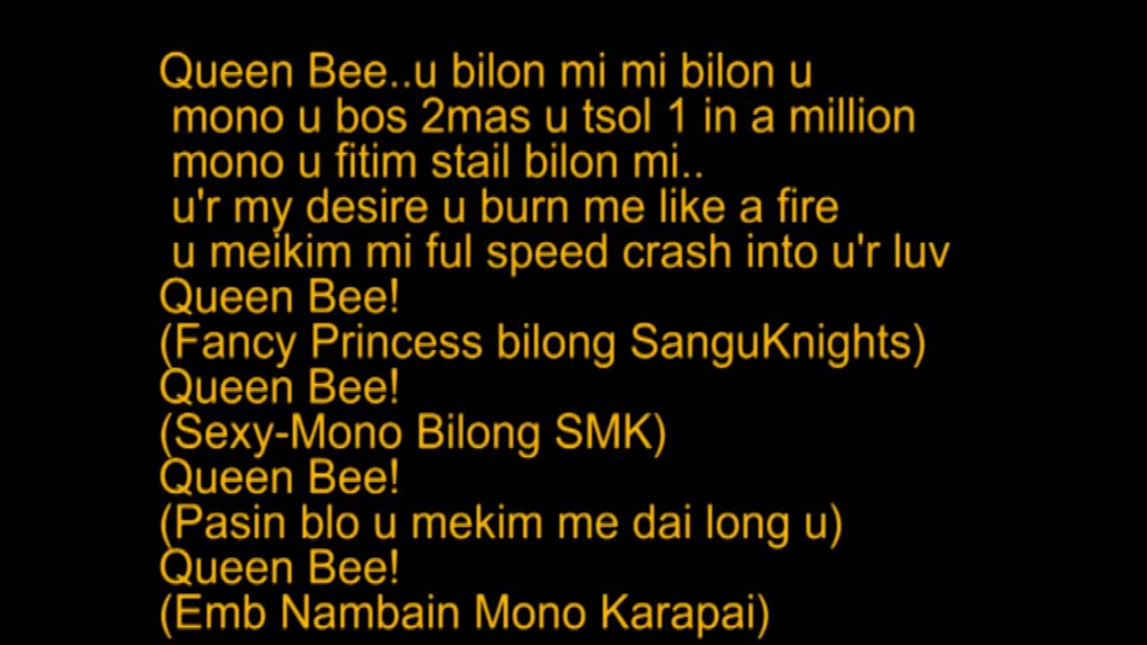 QueenBee Lyrics YouTube