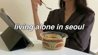 85 working from homeㅣvegan bakeryㅣcold spaghetti saladㅣKorean tofu stew