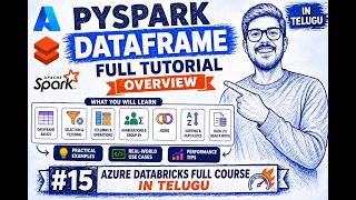 #15 🚀 PySpark DataFrame Tutorial Overview in Telugu | Coming Soon | Azure Databricks Course #telugu