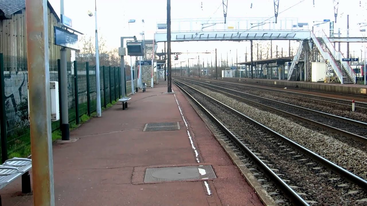 sharingbox Compilation de trains sur la Ligne Paris Austerlitz à la Gare des Ardoines