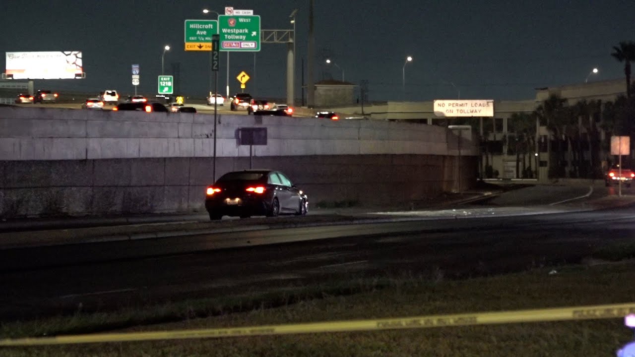 Man dies after being struck by two vehicles along Southwest Freeway ...