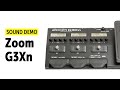 Zoom g3xn sound demo no talking