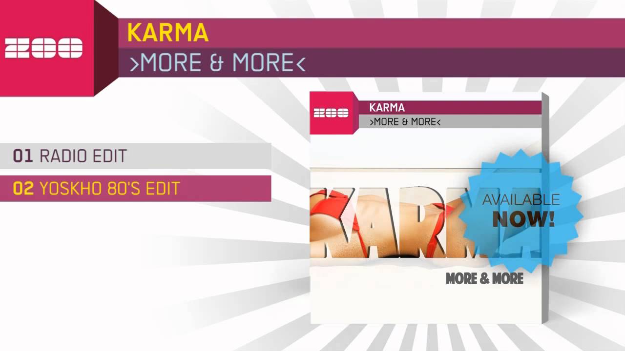 hands across america Karma - More & More (Yoshko 80's Edit)