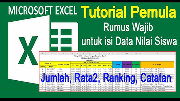 rumus excel, membuat rumus ranking di excel