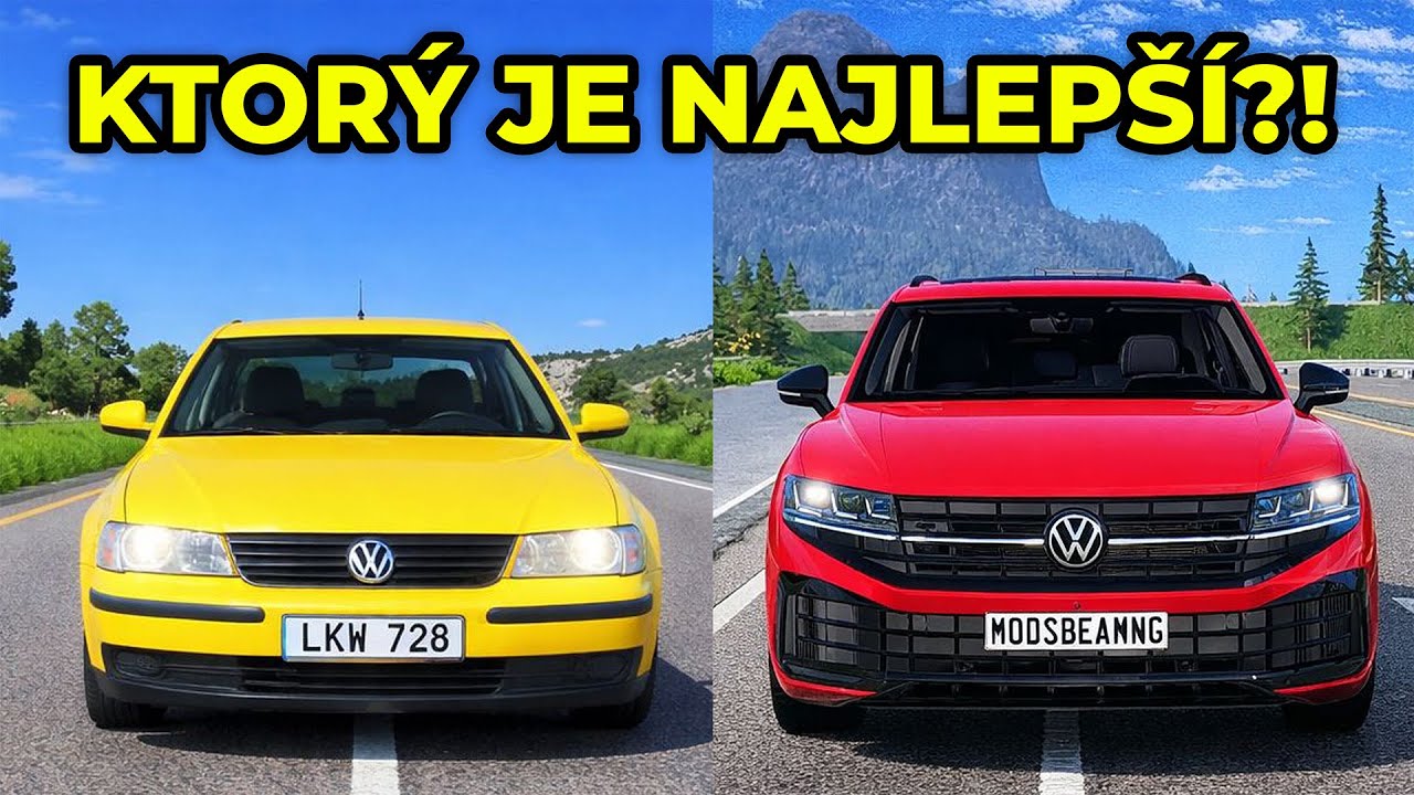 Crash Testy Volkswagenov! - BeamNG Drive Slovensky