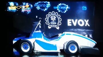 Car Projection Mapping for IIT Bombay  Evo X by Ink In Caps