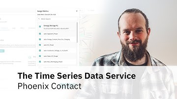 Assign metrics to make data available in the Time Series Data Service on Proficloud.io
