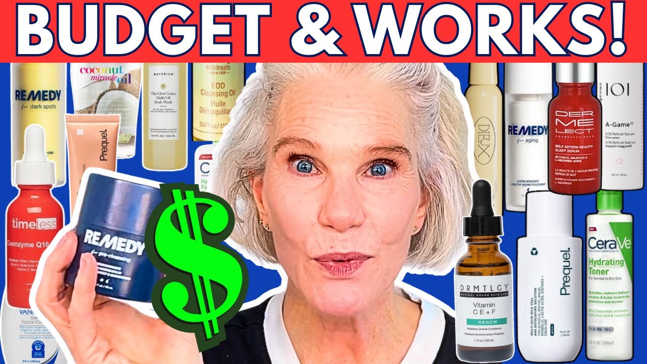 The Ultimate BUDGET Skincare Guide for Mature Skin That ACTUALLY WORKS ...
