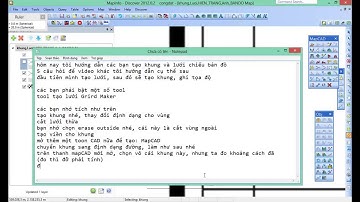 tạo khung và lưới bản đồ mapinfo