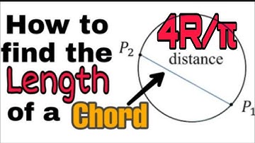 Average length of the chord of a circle//Avg distance between two points of a circle/Chemaths Risers