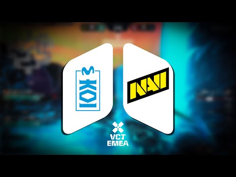 KOI vs NAVI Highlights VCT EMEA Stage 2 2024
