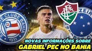 GABRIEL PEC NO BAHIA: NOVAS INFORMAÇÕES, CRUZEIRO E FLUMINENSE TAMBÉM NO PÁREO...