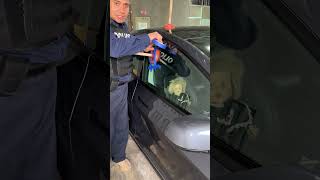 police officer shares you useful plunger trick to open car windows #shorts