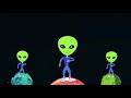 Дитяча руханка, фізкультхвилинка "Alien Dance"