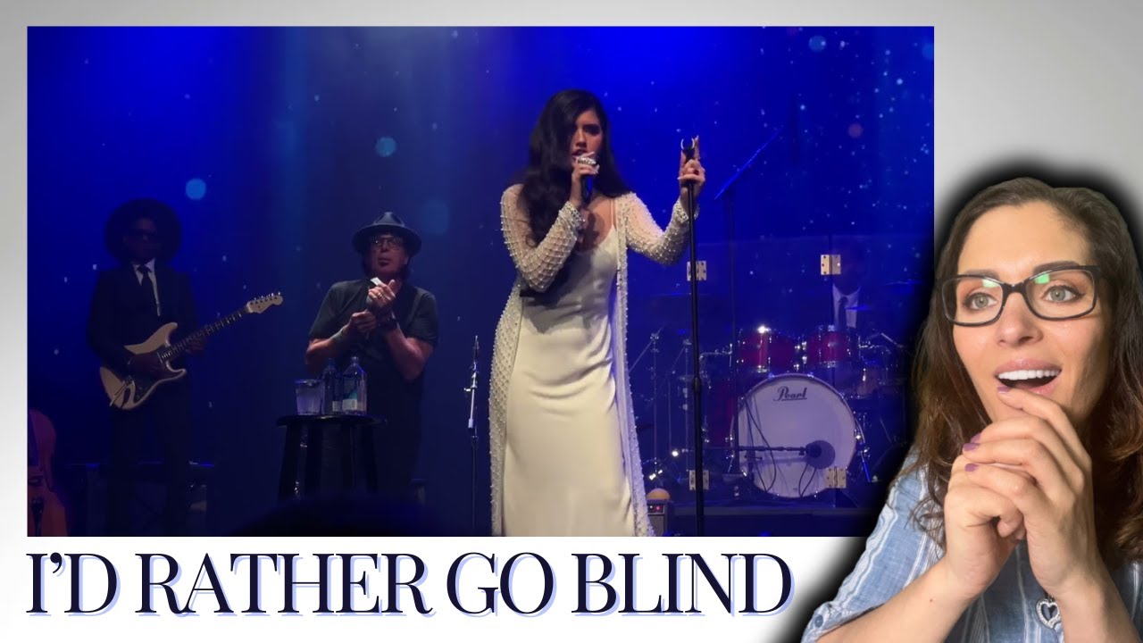 Angelina Jordan “I’d Rather Go Blind” with Jimmy Z, Alex Theatre | Music Reaction |