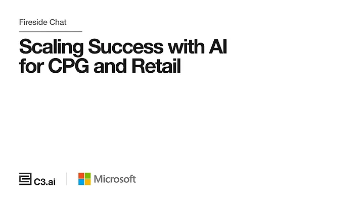 Scaling Success with AI for CPG and Retail: Fireside Chat Highlight