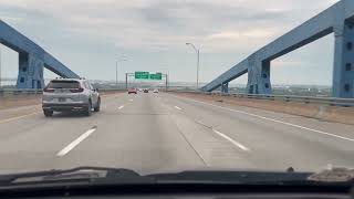 New Jersey to Virginia Drive I-95 South POV Driving Road Trip USA Drive
