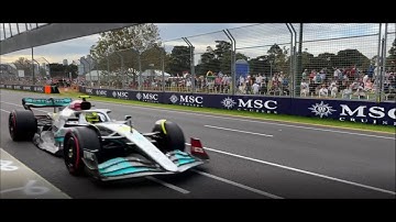 Formula 1 2022 @ 305kmh+ - Turn 9 Approach (Aus GP)