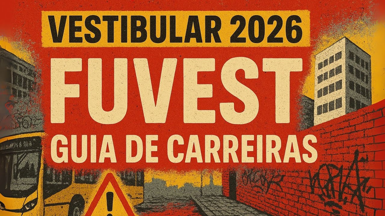 Vai prestar a FUVEST 2026?! Explico as mudanças!