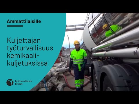 Kuljettajan työturvallisuus kemikaalikuljetuksissa