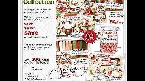 Nitwit Collections Digital Scrapbooking and Card Making Kits