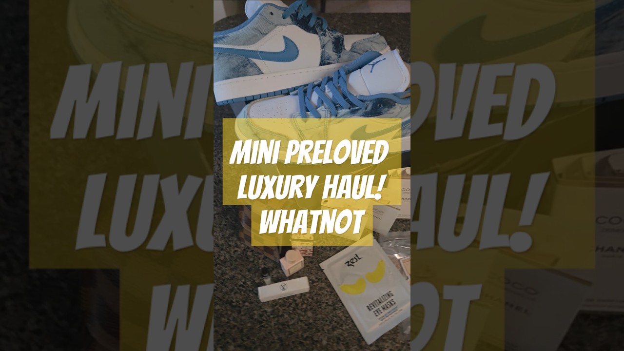 Mini Preloved Luxury Haul! 